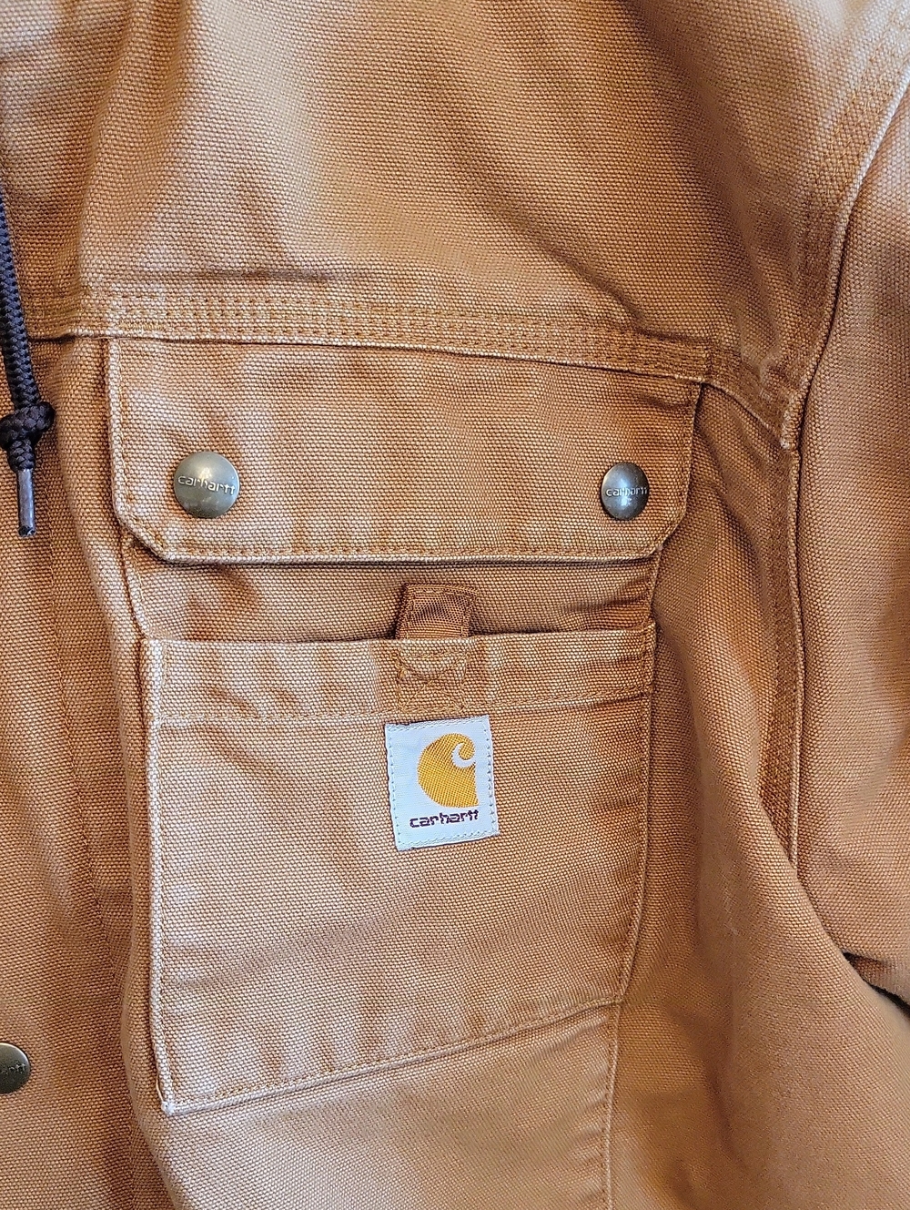 Carhartt Relaxed Fit Washed Duck Utilty Jacket - Picture 3 of 8